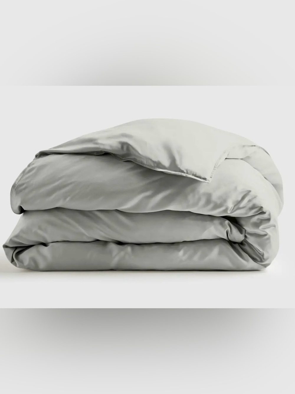 NWOT Quince Bamboo Duvet Cover, King/Cal (Eucalyptus)
